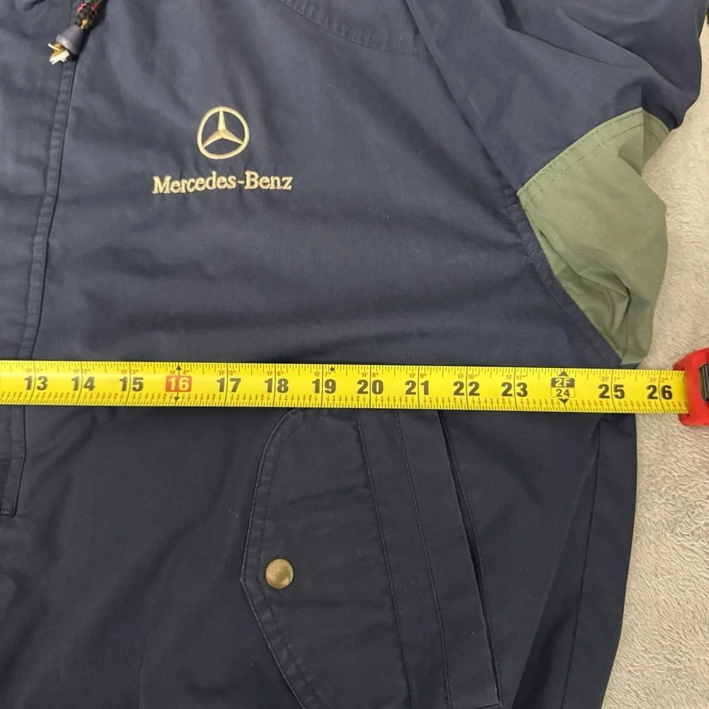 VTG 80's Winner Mate Sportswear Men's‎ Jacket Coat Mercedes Logo Size Large